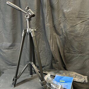 ONN Tripod with Smart phone cradle 17.8"-52"